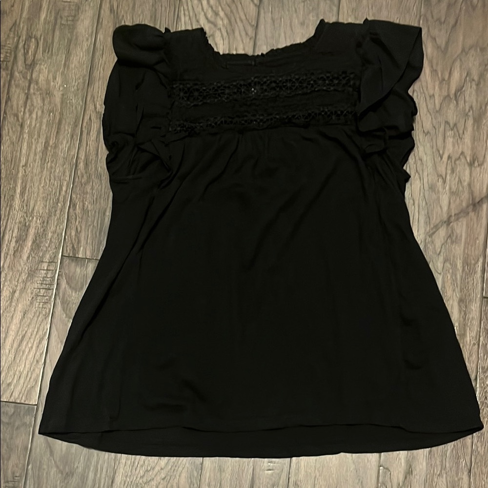 Elegant Black Women's Top